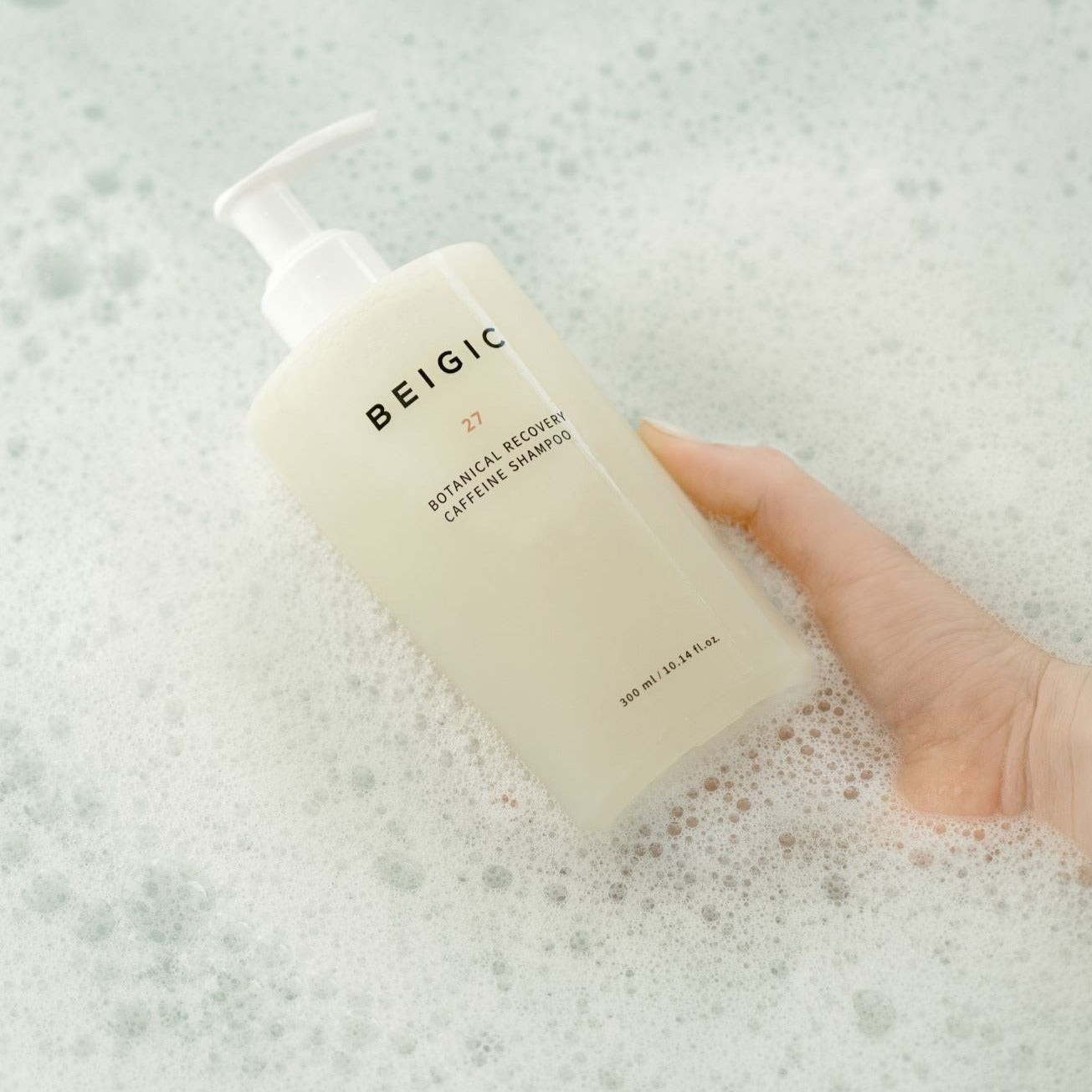 BEIGIC BOTANICAL CAFFEINE SILICONE-FREE SHAMPOO