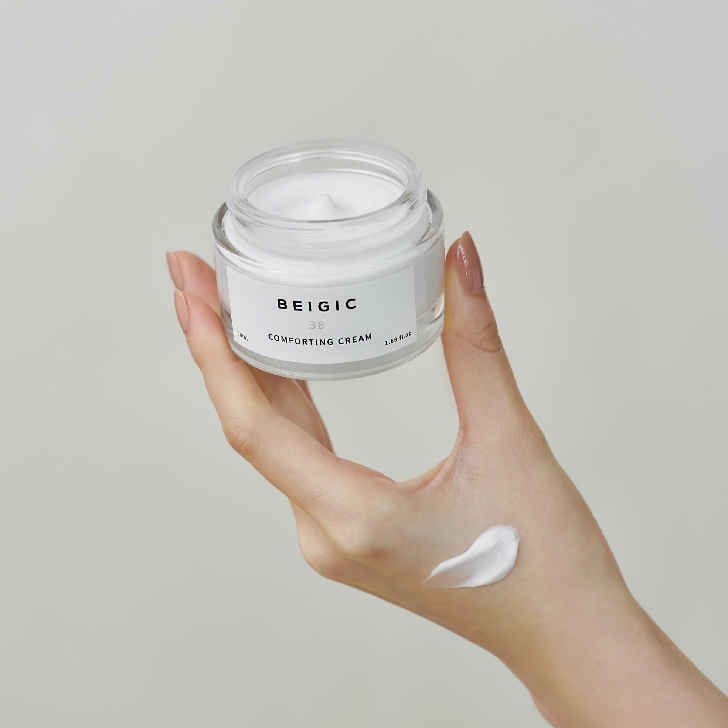 BEIGIC SILICONE-FREE VEGAN MOISTURIZING CREAM