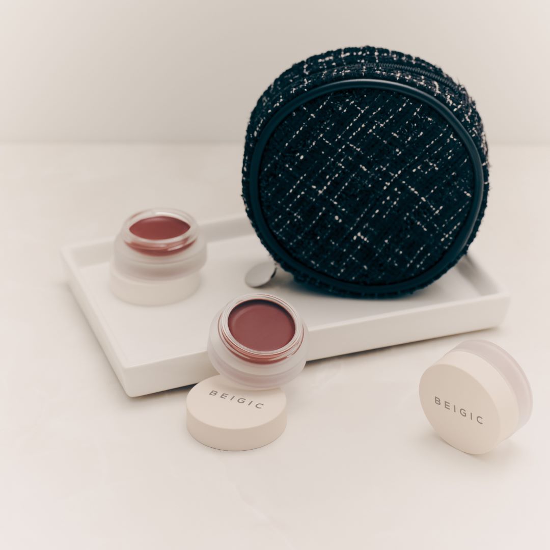 BEIGIC FLUSH LIP CHEEK BALM LONG BLACK