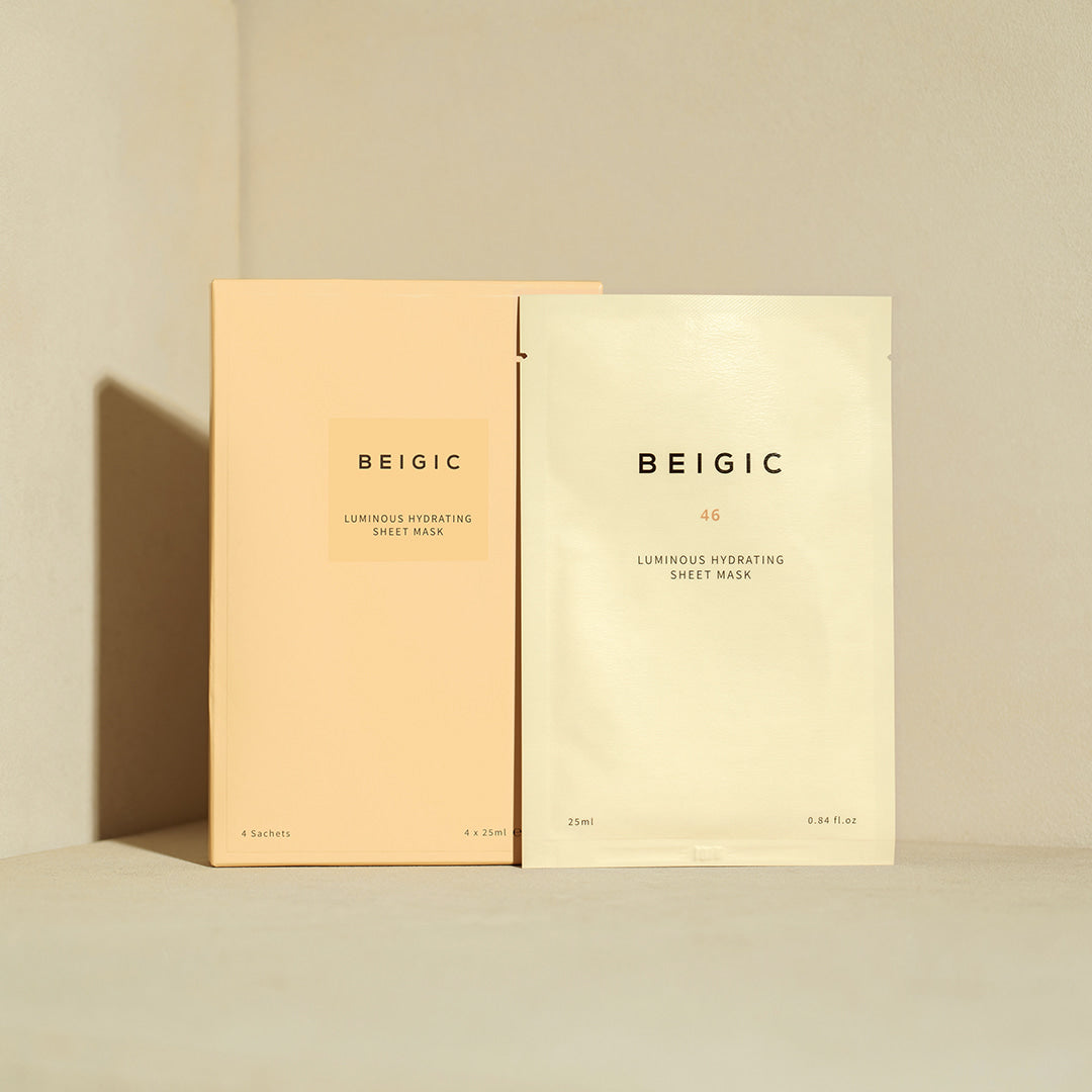 BEIGIC VEGAN PEPTIDES VITAMIN C SHEET MASK